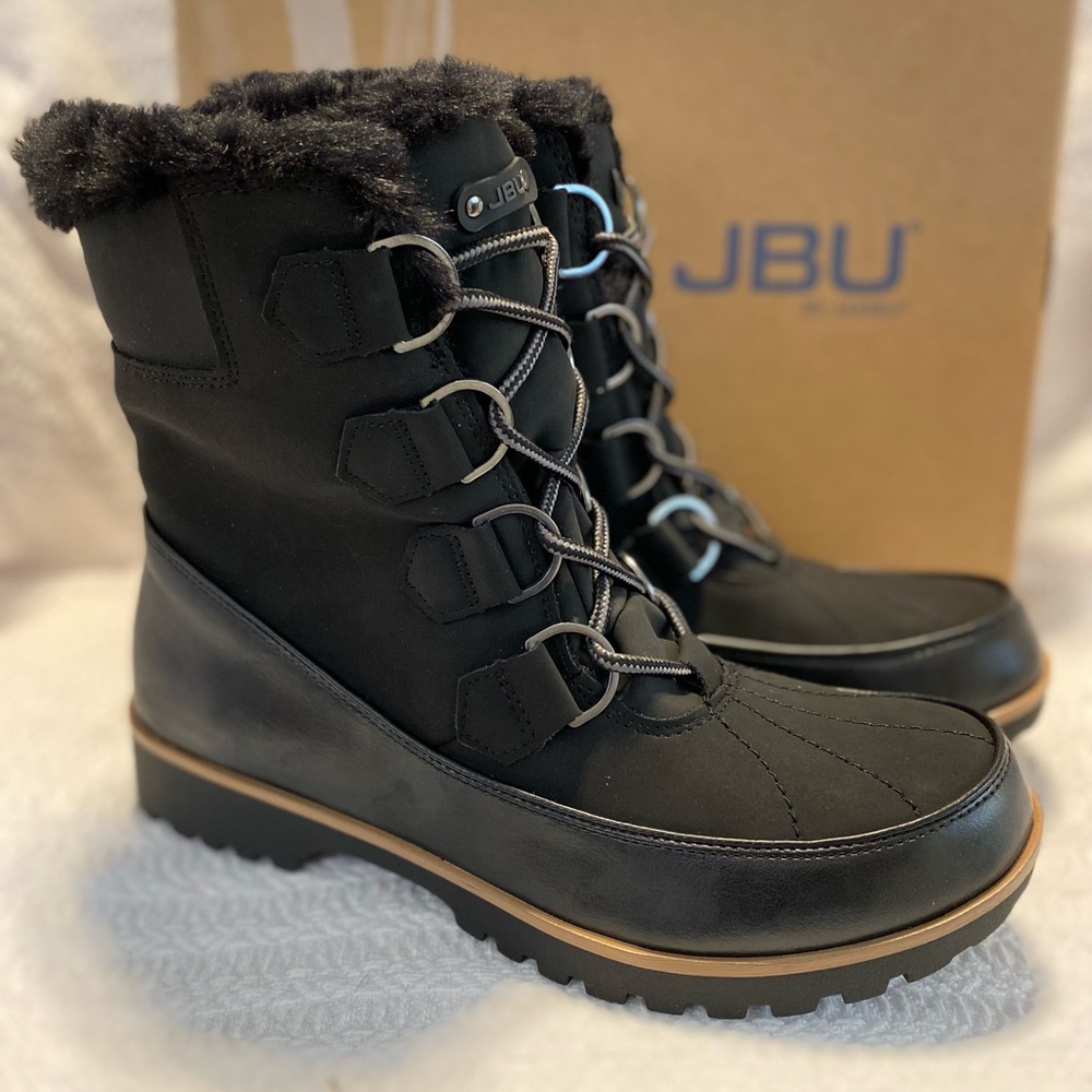 JBU by Jambu Maldive Weather Ready Women's Black Winter Boots 9